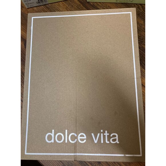 Dolce Vita Suede Western Cowboy Boots in Silver - Size 6 US - New in Box - Picture 4 of 4
